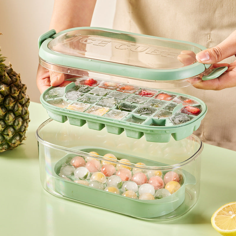 Press - type Silicone Ice Cube Mold