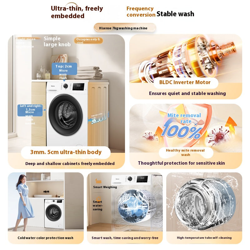 Hisense SteamSlay™ Front Load Washer