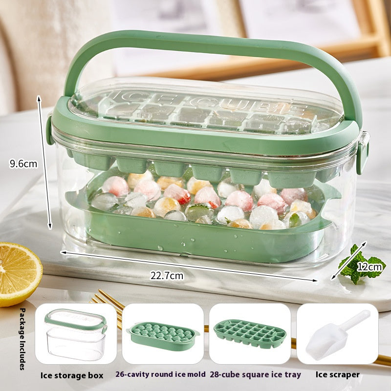 Press - type Silicone Ice Cube Mold